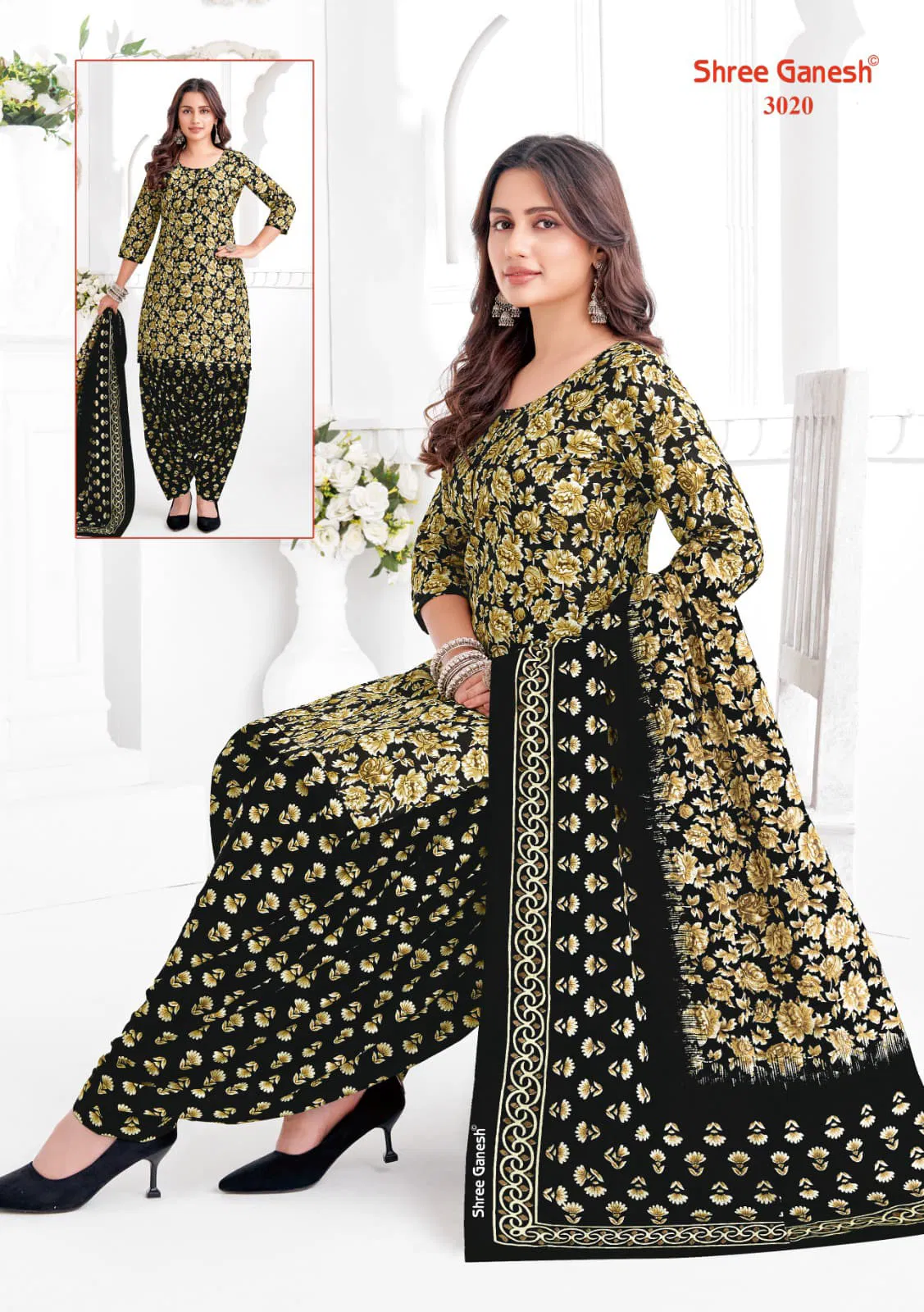 Hansika Special Vol 1 By Shree Ganesh Cotton Dress Material Exporters In India